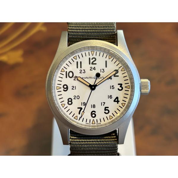 ハミルトン 腕時計 HAMILTON カーキ フィールド 手巻き 38.00MM NATO ベルト ...