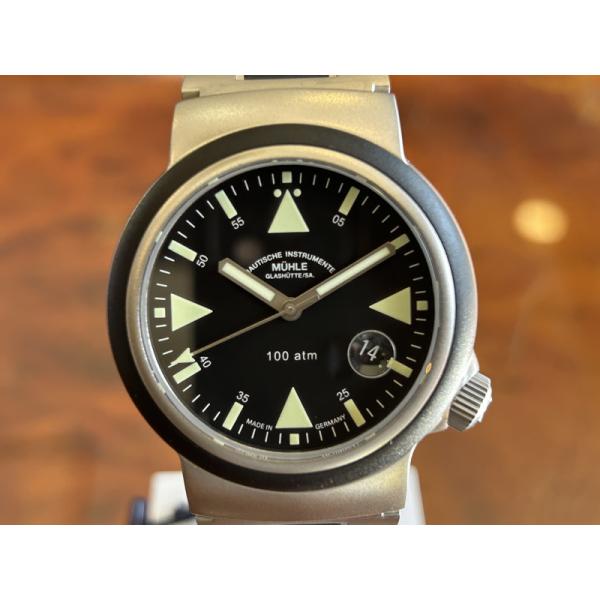 ミューレグラスヒュッテ 腕時計 S.A.R. Rescue-Timer レスキュータイマー 42mm...