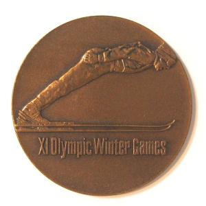 第11回札幌オリンピック冬季大会記念 1972年 銅メダル