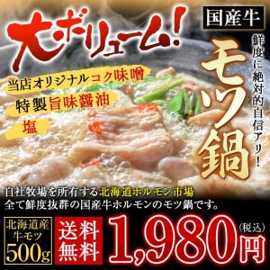 お試し もつ鍋 モツ鍋 取り寄せ 2-3人前 セット 北海道...