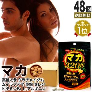リピーター様限定 サプリ サプリメント 男性 マカ アルギニン ビタミンB1 妊活 亜鉛 高麗人参 ムイラプアマ 120粒*48個セット 約960〜1440日分 送料無料 宅配便