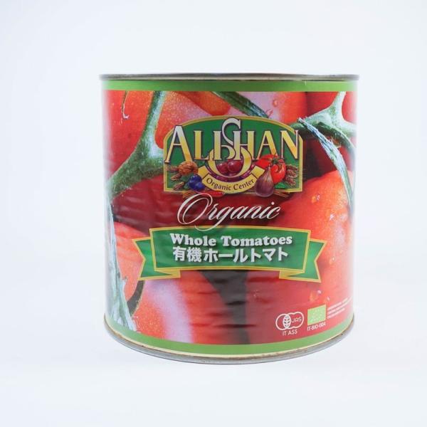 有機ホールトマト オーガニックホールトマト缶ビックサイズ ２．５ｋｇ 業務用　有機JAS（無農薬・無...