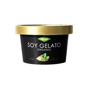 豆乳ジェラートアイス オーガニックSOYジェラートMine! ・抹茶 85ml　卵・乳製品不使用　有...