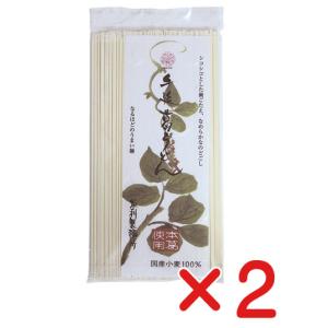 手延吉野葛うどん200g×２個「 コンパクト便」　国産小麦粉使用　天然吉野本葛使用　無添加　オーサワジャパン