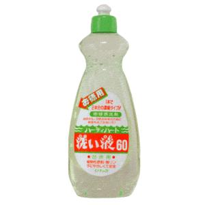 エコロジーな台所洗剤洗い液60　600ml　(消費税10%)｜yuukiya0097