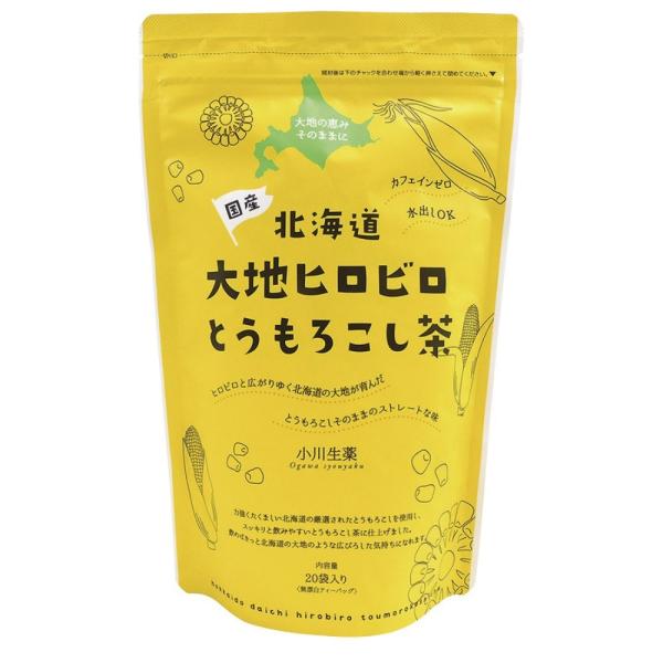 北海道大地ヒロビロとうもろこし茶 100g(5g×20)　国産１００％　２個までコンパクト便薄型可