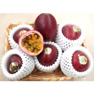 「」有機栽培　屋久島パッションフルーツ　約2kg箱（18〜24玉）（7月中旬から8月中旬ころ）