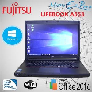 送料無料 A4型ノート Windows 10 富士通 LIFEBOOK A553シリーズ Intel...