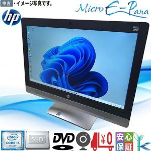 中古 HP ProOne 600 G2 Non-Touch Aio 一体型PC Windows11 WEBカメラ Core i5 6500 メモリ4GB SSD128GB DVD-ROM フルHD液晶 一体型パソコン 21.5インチ 送料無料｜yuukou-store2