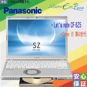 ワイヤレス Windows10 超高速 中古レッツノート Panasonic フルHD CF-SZ5 Core i5-6200U 第6世代 4GB 320GB 12.1型 Webカメラ Bluetooth マルチ WPS-Office 訳有｜yuukou-store2