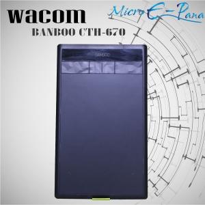 WACOM BAMBOO FUN CTH-670 タブレット 電源ケーブル 筆圧ペン 中古｜yuukou-store2