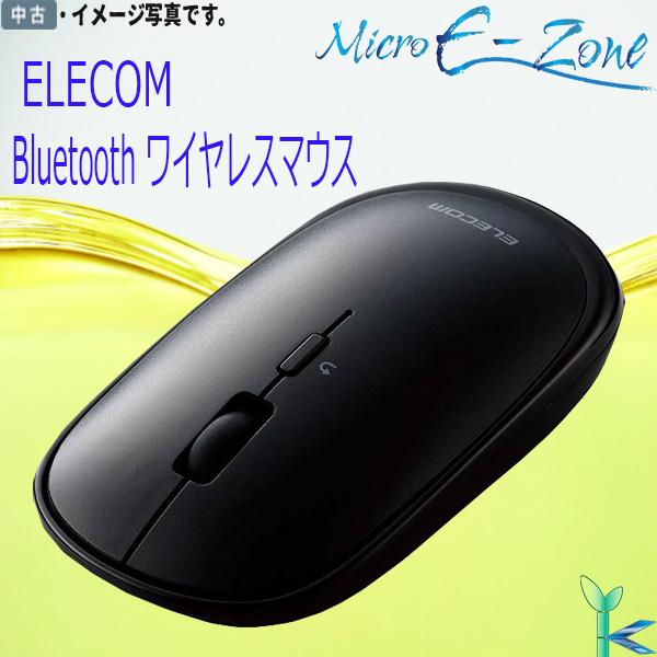 エレコム ワイヤレスマウス Bluetooth Slint M-TM10BB 薄型 静音 4ボタン ...