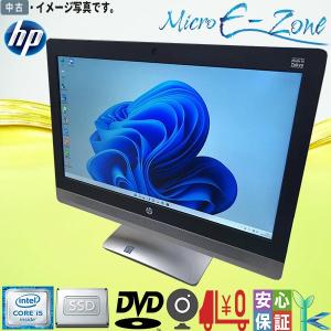 中古 HP ProOne 600 G2 Non-Touch Aio 一体型PC Windows11 WEBカメラ Core i5 6500 メモリ4GB SSD128GB DVD-ROM フルHD液晶 一体型パソコン 21.5インチ 送料無料｜yuukou-store