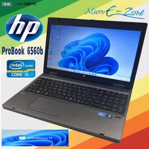 テレワーク テンキー付 15.6型 中古パソコン Windows11 HP ProBook 6560b Core i5 メモリ4GB 320GB 無線LAN マルチドライブ WPSOffice 2016 在宅ワーク｜yuukou-store