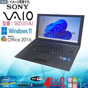 VAIO 13.3型フルHD i5/4GB/SSD128G/Win11Pro VAIO 最新OS Windows11 13.3型 SONY VAIO VJP132C11N Intel Core i3