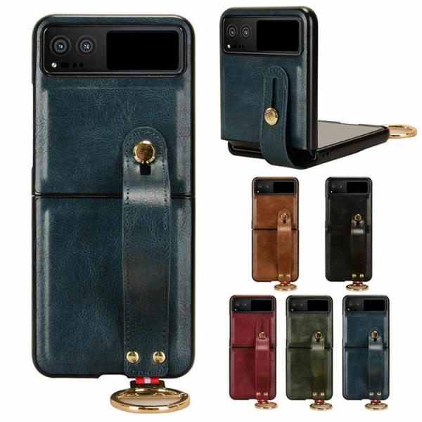 Moto Razr 40/Moto Razr 40s ケース カバー ケース PUレザー 落下防止 ...