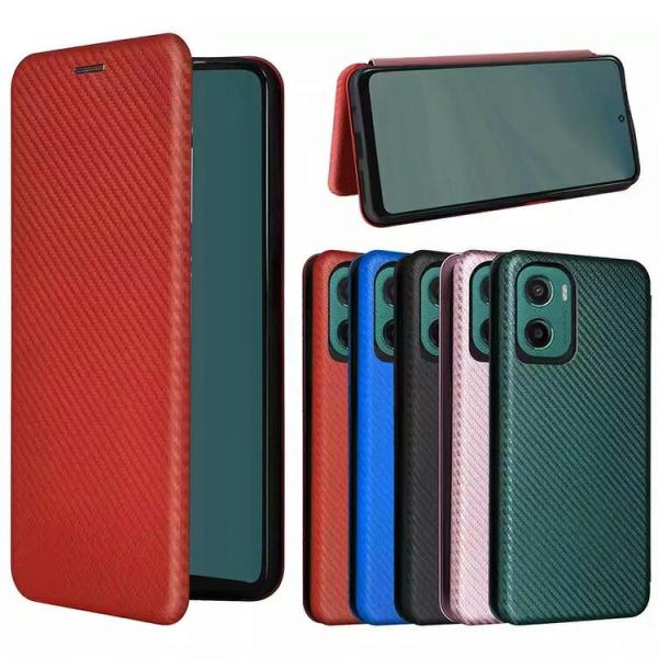 moto g05 ケース 手帳型 カバー PUレザー カーボン調 手帳型PUレザーケース スタンド機...