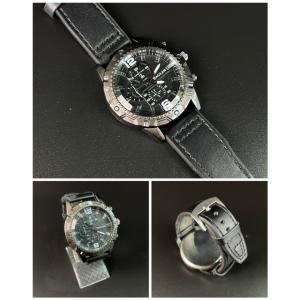 2 腕時計 時計 レザーベルト クォーツ レザ...の詳細画像3