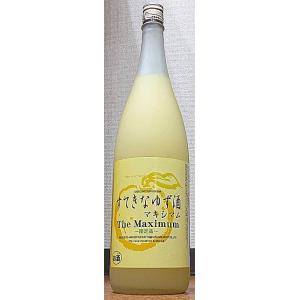 すてきなゆず酒 マキシマム The Maximum 1800ml×4本 麻原酒造 すてきなシリーズ