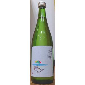 萩の鶴 はぎのつる 令和6BY 純米吟醸別仕込 真夏の猫ラベル 1800ml 萩野酒造 宮城県 白猫