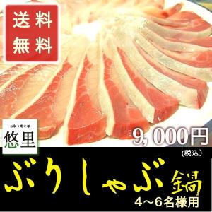 寒ブリ 鰤しゃぶ鍋セット ４から６名様 (ぶり720g)  ギフト お祝い グルメ 送料無料