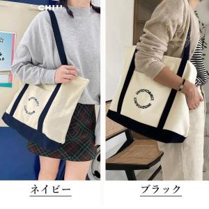 トートバッグ レディースキャンバスバッグの詳細画像3
