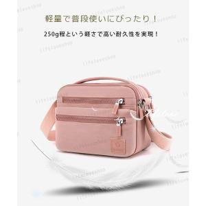 ショルダーバッグ レディース 軽い 60代 ナ...の詳細画像3