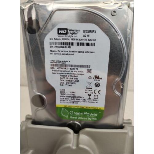 Wd Av-gp Wd30eurx 3 Tb 3.5"" Internal Hard Drive -...