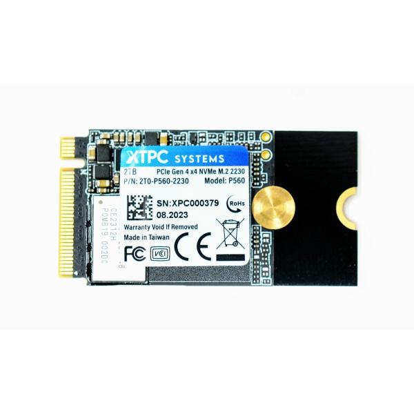 XTPC Systems P560 Series M.2 2242 NVMe PCIe Gen4x4...