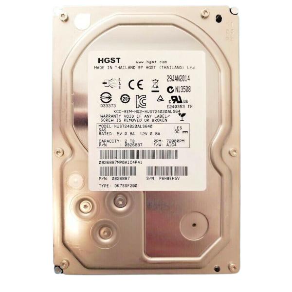 HGST Ultrastar 7K4000 (HUS724020ALS640) 2TB Intern...