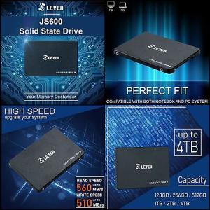 JS600 SSD 2TB 3D NAND SATA III Internal Solid Stat...