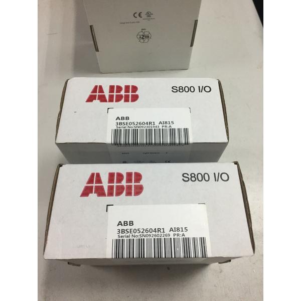 ABB 3BSE052604R1入力モジュールアナログ12ビット20MA 5V AI815 NEW