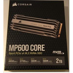 New Corsair MP600 CORE 2TB Gen4 PCIe x4 M.2 NVMe SSD CSSD-F2000GBMP600COR