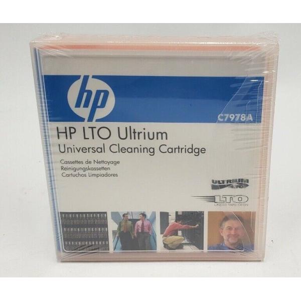 HPE LTO Cleaning Tape Cartridge # C7978A Universal...
