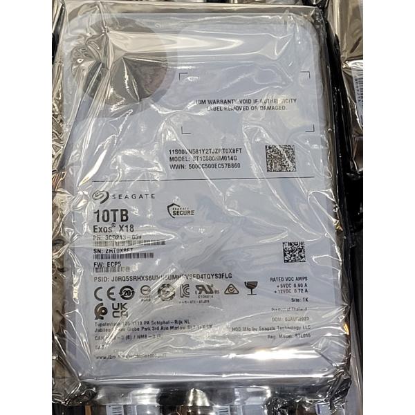 Seagate ST10000NM014G  Exos X18 10TB 7.2K RPM SAS ...