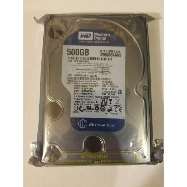 WD WD5000AAKS-00A7B2 500GB SATA 3.5&quot;&quot; HD DCM: EHRN...