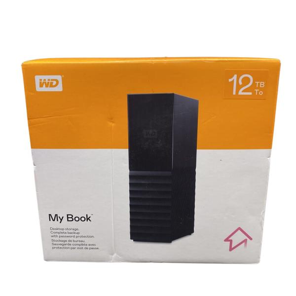 Western Digital WDBBGB0120HBK-NEWM 12TB External D...
