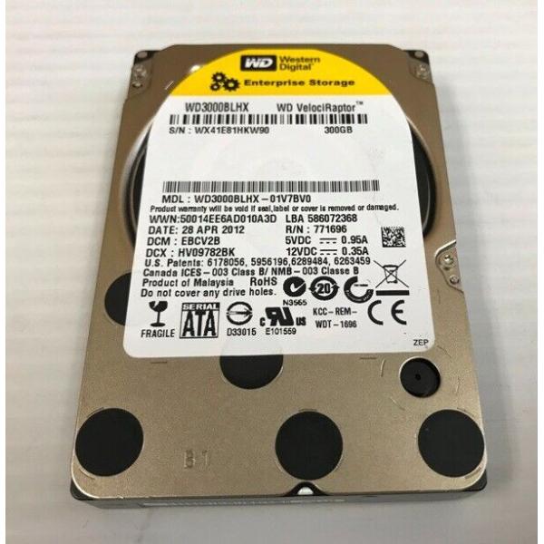 Western Digital WD3000BLHX-01V7BV0 300GB 10K RPM 2...