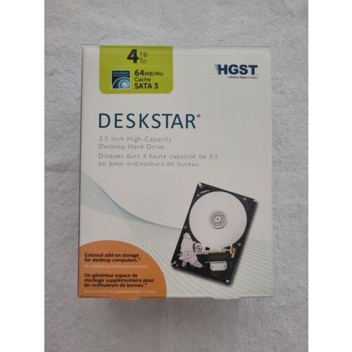 New - HGST WD Deskstar 4TB 64MB Cache 3.5&quot;&quot; SATA 3...