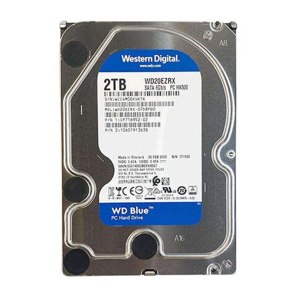 WD Blue 2TB HDD Desktop Hard Drive 3.5&quot;&quot; SATA 6 Gb...