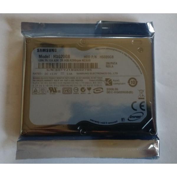 Samsung SpinPoint HS020GB 20GB ATA-66 ZIF 1.8&quot;&quot; ha...
