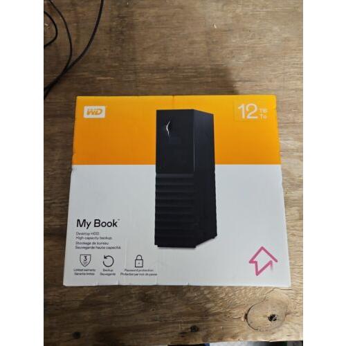 WD 12TB My Book External Hard Drive USB 3.0  WDBBG...