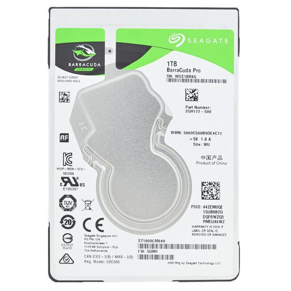 Seagate ST1000LM049 1TB 128MB SATA III 2.5 Barracu...