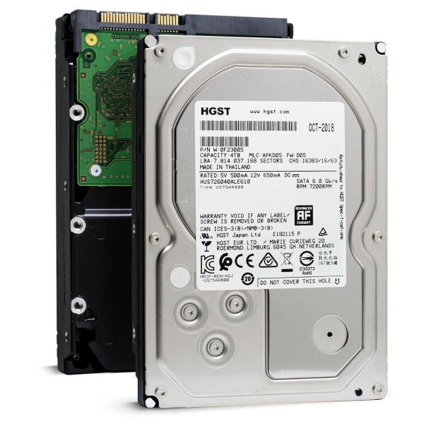 HUS726040ALE610 HGST ULTRASTAR 4TB 7.2K 6G LFF 128...