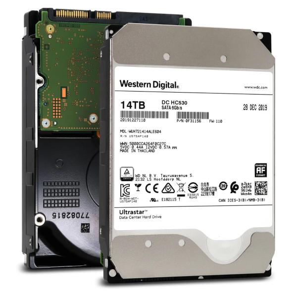 WD Ultrastar DC HC530 14TB SATA 3.5-Inch Enterpris...