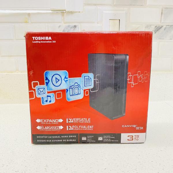 Toshiba 3TB Canvio Desktop External Hard Drive / H...