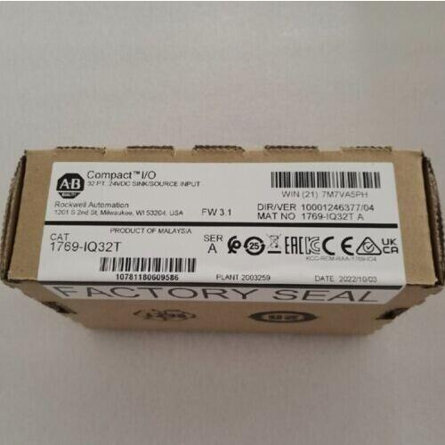 Allen-Bradley 1769-IQ32TコンパクトI/O 32PT 24VDC入力モジュール...