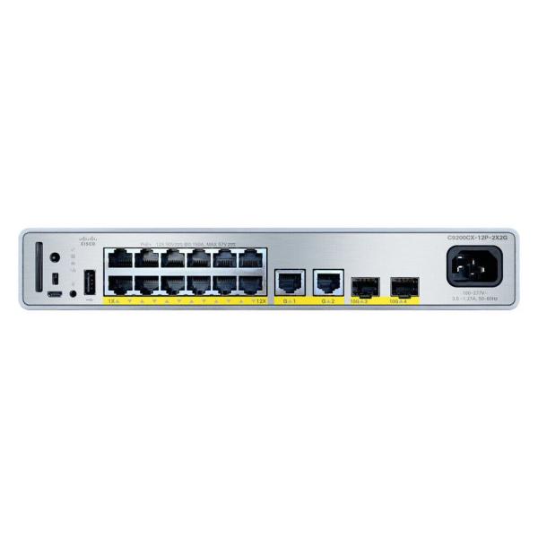 Cisco Systems C9200CX-12P-2X2G-E Catalyst 9000 Com...