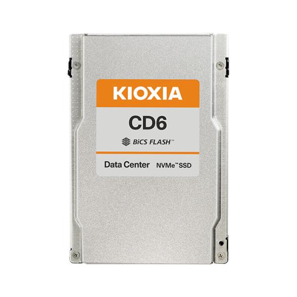 Kioxia KCD6XLUL3T84 CD6-R 3.84TB NVMe PCIe4x4 2.5"...