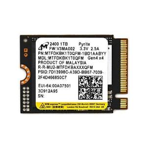 Micron 2400 1TB M.2 2230 NVMe PCIe 4.0x4 SSD Solid...